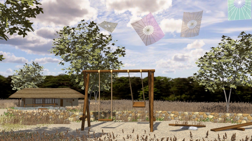 WARUDO(PRO/STANDARD) ENVIRONMENT - W018 Oriental Pavilion(hanok한옥)