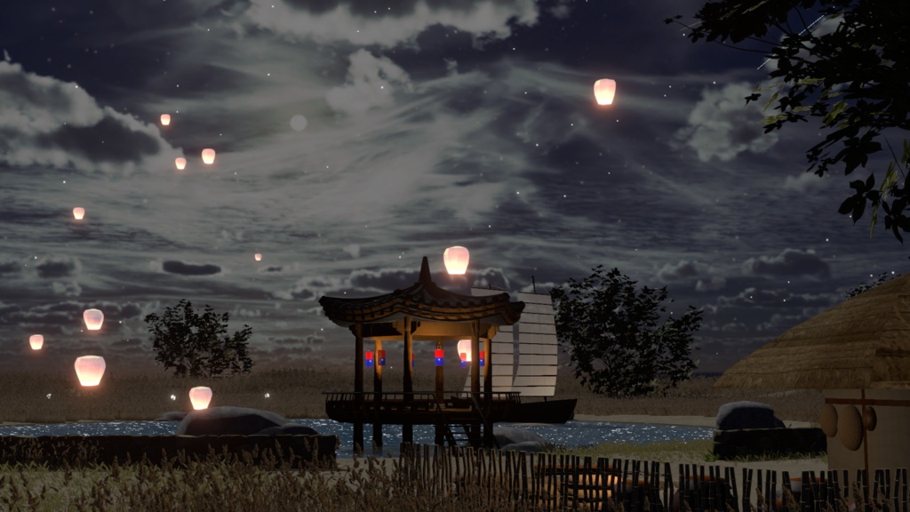 WARUDO(PRO/STANDARD) ENVIRONMENT - W018 Oriental Pavilion(hanok한옥)