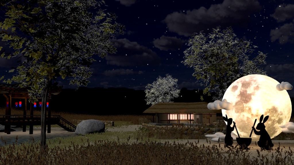 WARUDO(PRO/STANDARD) ENVIRONMENT - W018 Oriental Pavilion(hanok한옥)