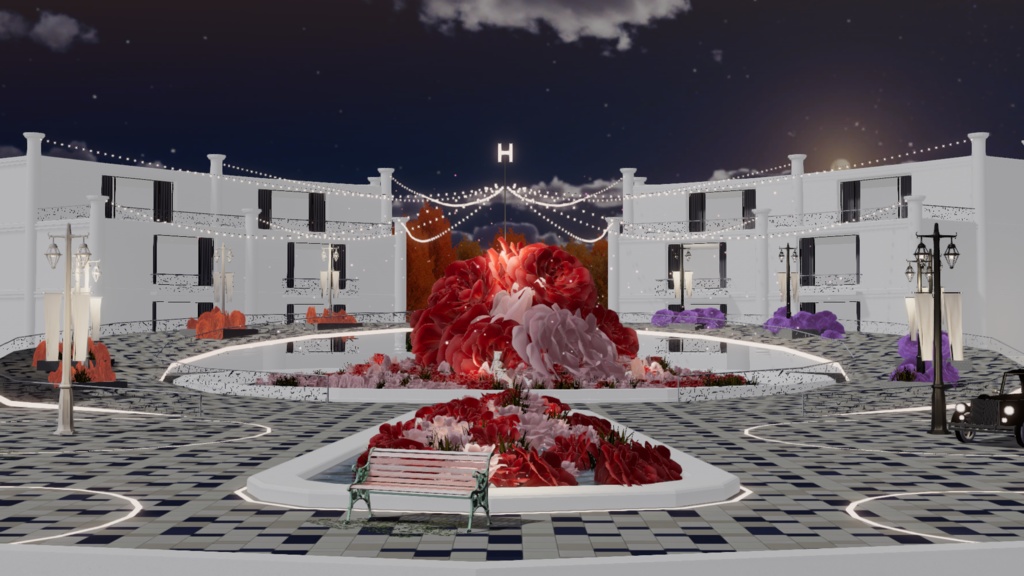 WARUDO(PRO/STANDARD) ENVIRONMENT - W021 La vien rose