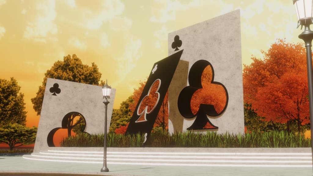 WARUDO(PRO/STANDARD) ENVIRONMENT - W022 clover (poker series)