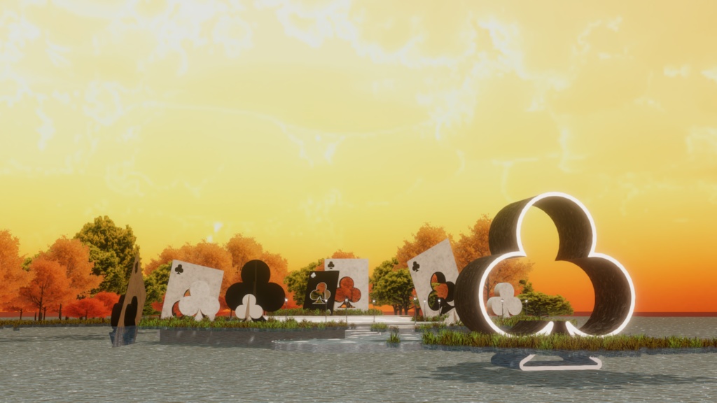 WARUDO(PRO/STANDARD) ENVIRONMENT - W022 clover (poker series)