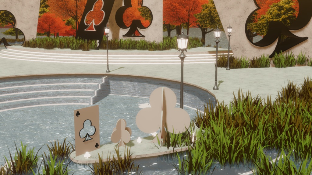 WARUDO(PRO/STANDARD) ENVIRONMENT - W022 clover (poker series)