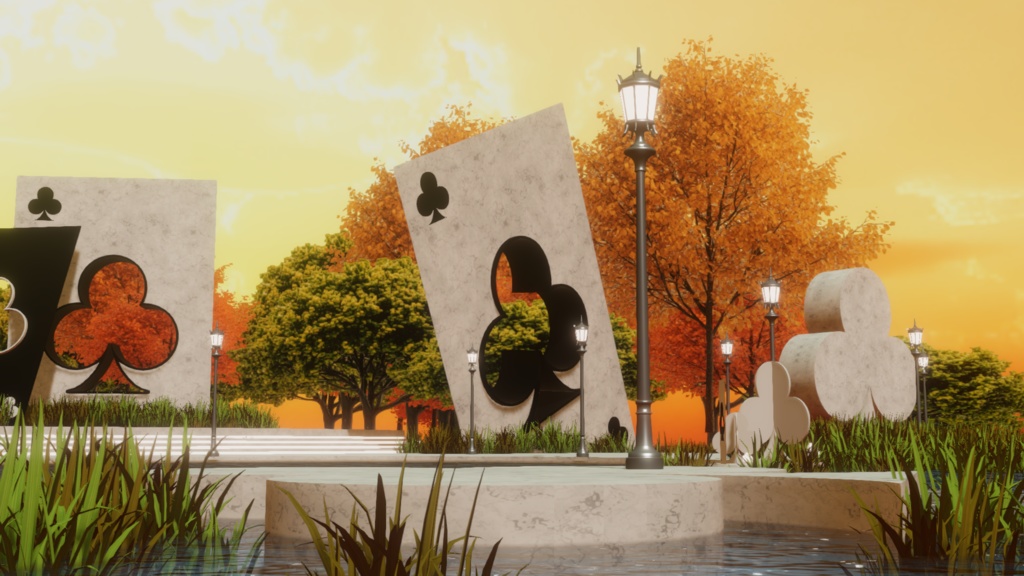 WARUDO(PRO/STANDARD) ENVIRONMENT - W022 clover (poker series)