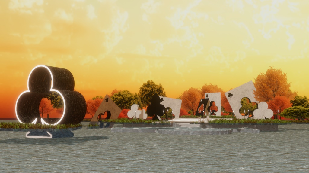 WARUDO(PRO/STANDARD) ENVIRONMENT - W022 clover (poker series)