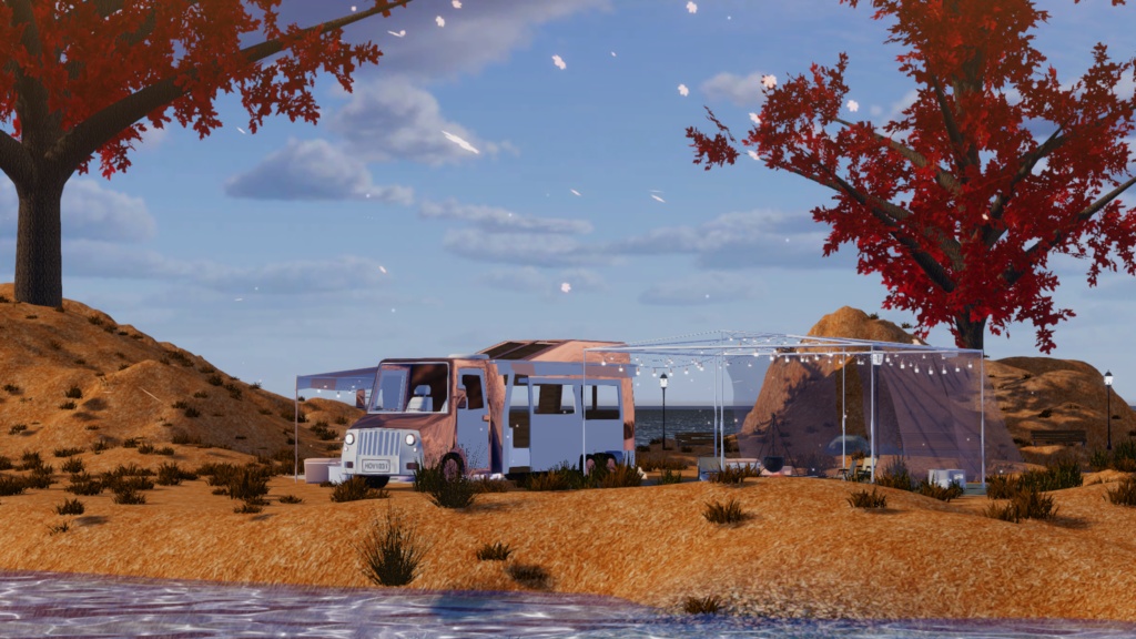 WARUDO(PRO/STANDARD) ENVIRONMENT - W029 Autumn Leaves(campingcar)