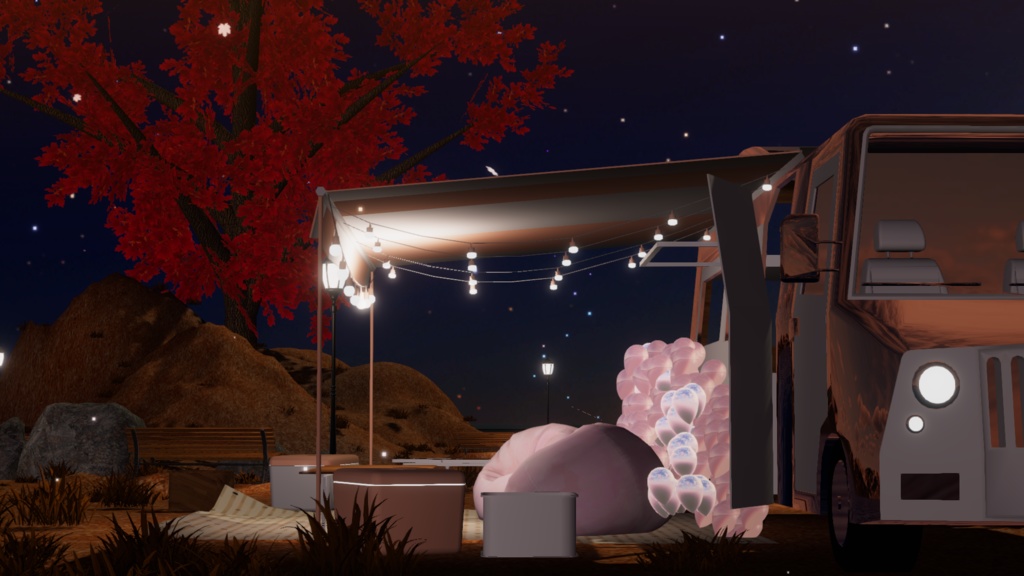 WARUDO(PRO/STANDARD) ENVIRONMENT - W029 Autumn Leaves(campingcar)