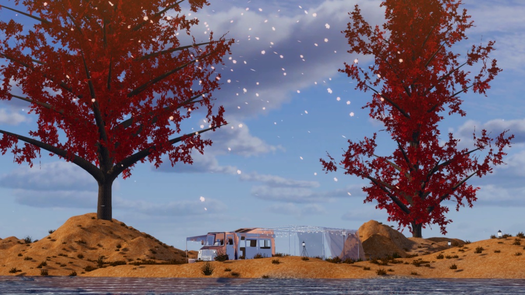 WARUDO(PRO/STANDARD) ENVIRONMENT - W029 Autumn Leaves(campingcar)