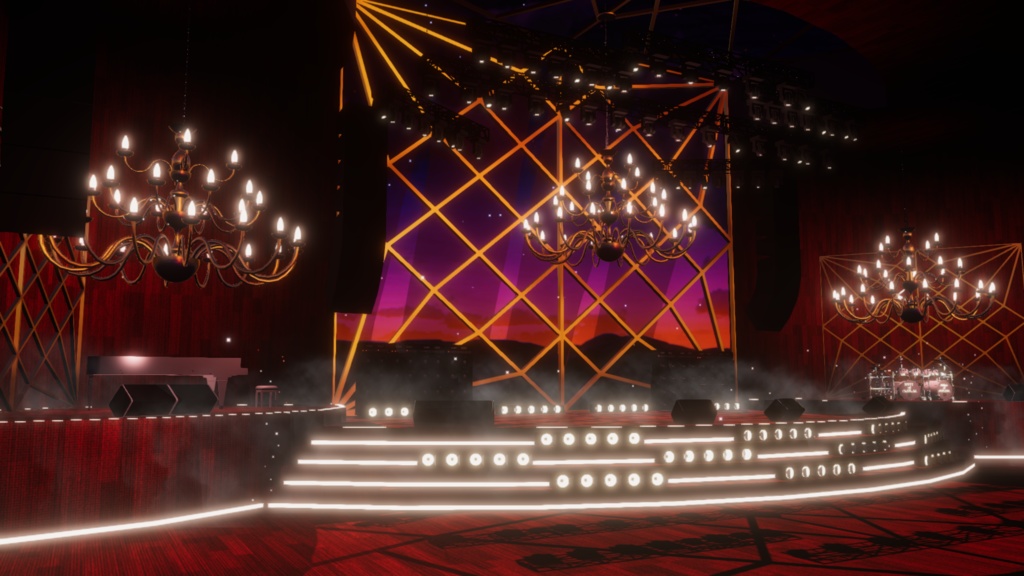 WARUDO(PRO/STANDARD) ENVIRONMENT - W034 STAGE THE RED