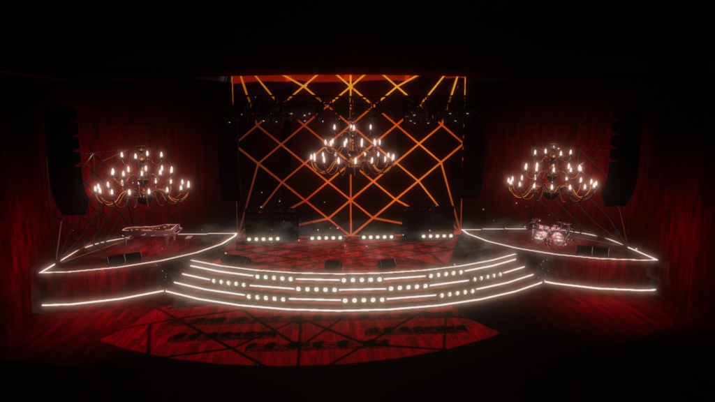 WARUDO(PRO/STANDARD) ENVIRONMENT - W034 STAGE THE RED