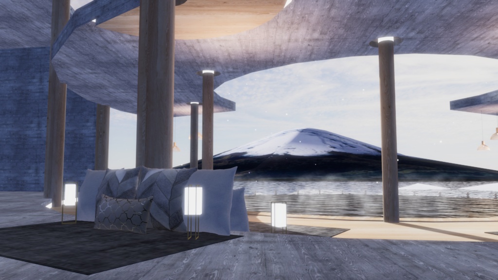 WARUDO(PRO/STANDARD) ENVIRONMENT - W037 SPA MOUNTAIN (snow)