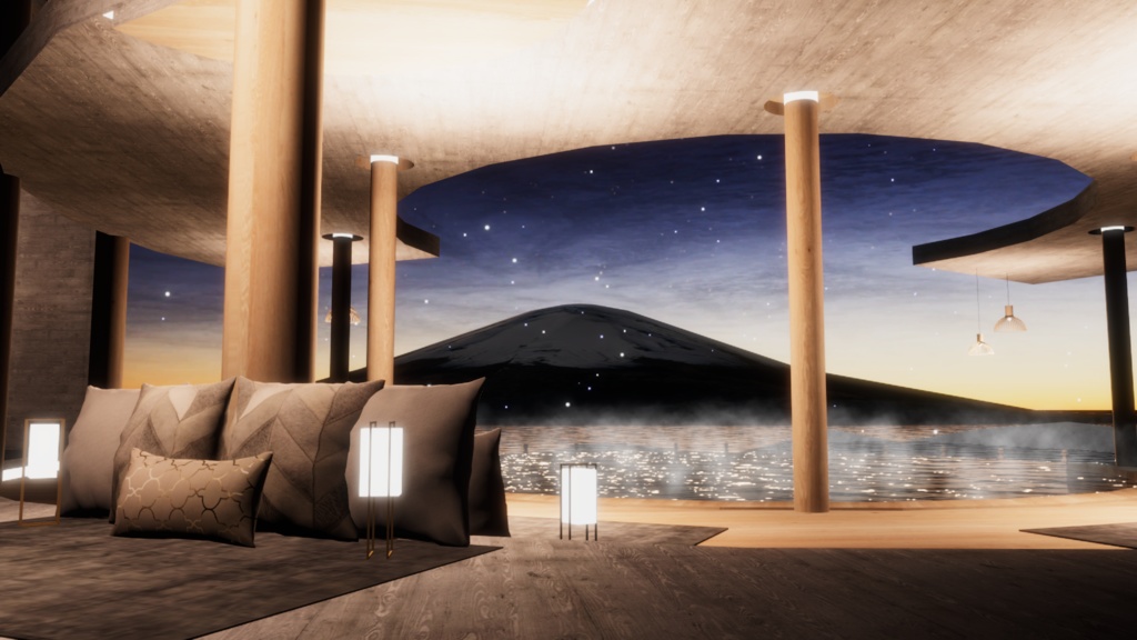 WARUDO(PRO/STANDARD) ENVIRONMENT - W037 SPA MOUNTAIN (snow)