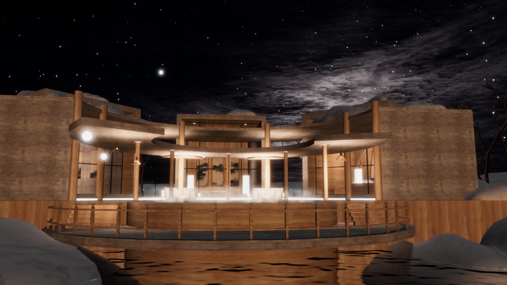 WARUDO(PRO/STANDARD) ENVIRONMENT - W037 SPA MOUNTAIN (snow)