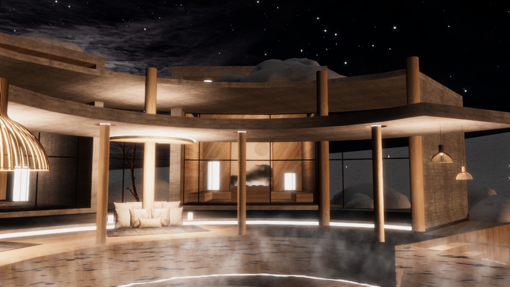 WARUDO(PRO/STANDARD) ENVIRONMENT - W037 SPA MOUNTAIN (snow)