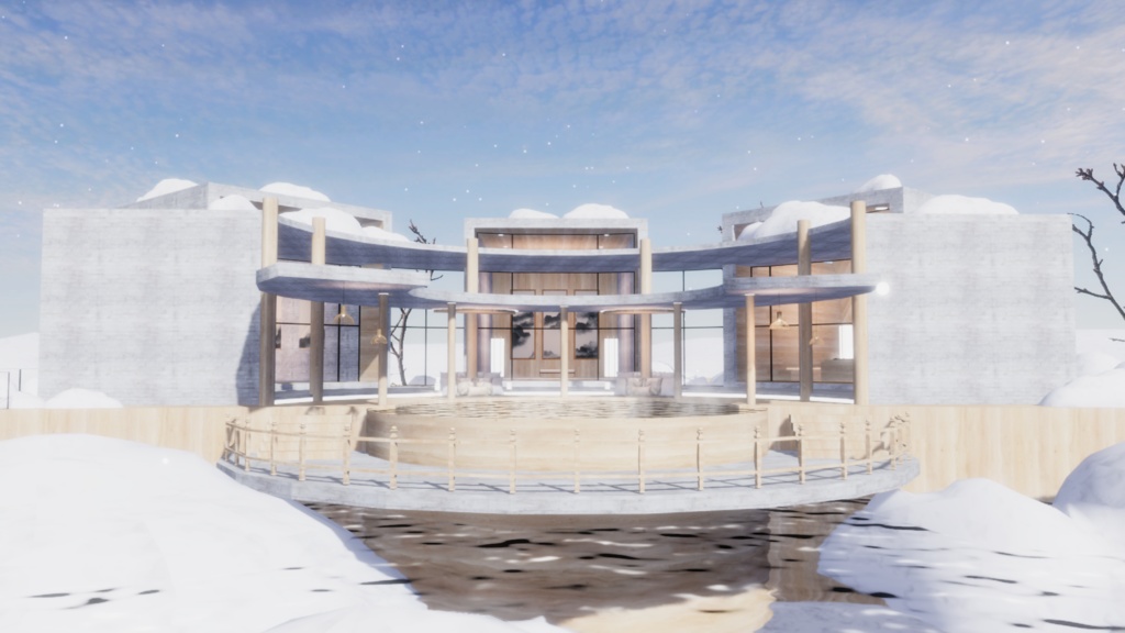 WARUDO(PRO/STANDARD) ENVIRONMENT - W037 SPA MOUNTAIN (snow)