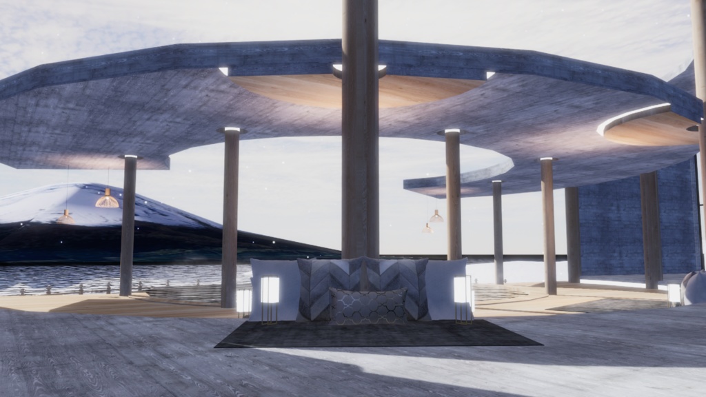 WARUDO(PRO/STANDARD) ENVIRONMENT - W037 SPA MOUNTAIN (snow)