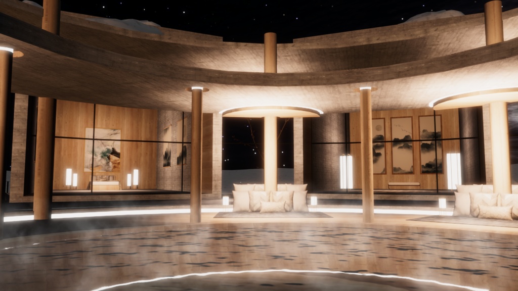 WARUDO(PRO/STANDARD) ENVIRONMENT - W037 SPA MOUNTAIN (snow)