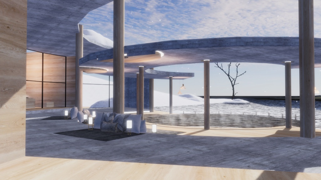 WARUDO(PRO/STANDARD) ENVIRONMENT - W037 SPA MOUNTAIN (snow)