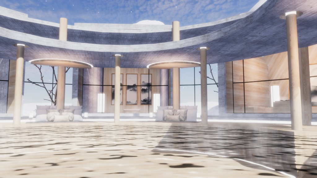 WARUDO(PRO/STANDARD) ENVIRONMENT - W037 SPA MOUNTAIN (snow)