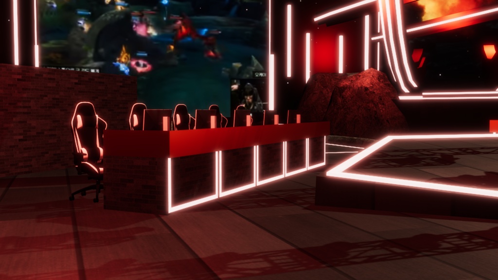 WARUDO(PRO/STANDARD) ENVIRONMENT - W036 GAME STADIUM (4color)