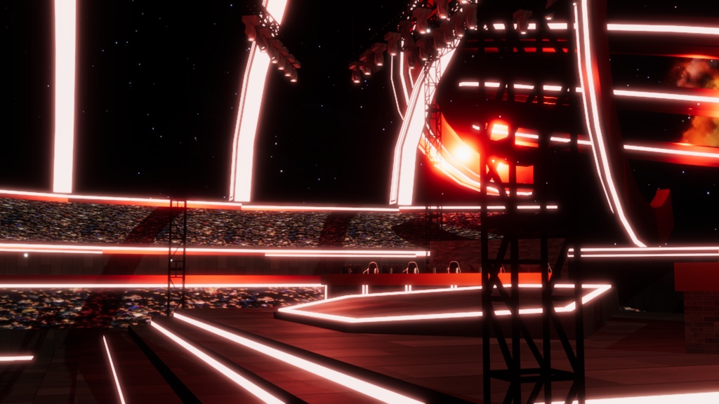 WARUDO(PRO/STANDARD) ENVIRONMENT - W036 GAME STADIUM (4color)