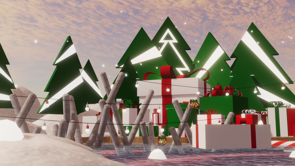 WARUDO(PRO/STANDARD) ENVIRONMENT - W038 CHOCO X MAS (snow)