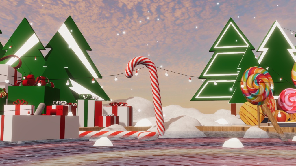 WARUDO(PRO/STANDARD) ENVIRONMENT - W038 CHOCO X MAS (snow)