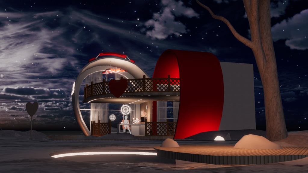 WARUDO(PRO/STANDARD) ENVIRONMENT - W039 HEART (snow)