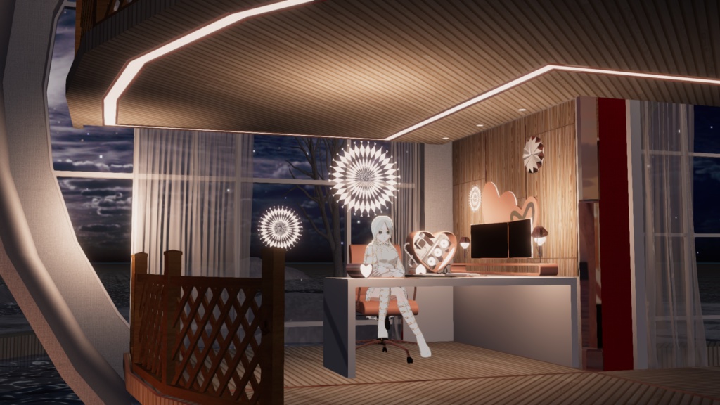 WARUDO(PRO/STANDARD) ENVIRONMENT - W039 HEART (snow)