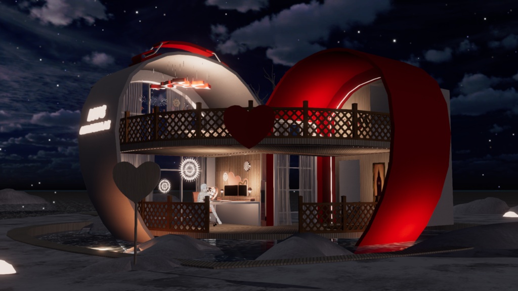 WARUDO(PRO/STANDARD) ENVIRONMENT - W039 HEART (snow)