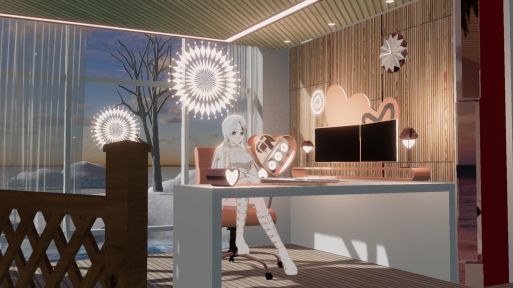 WARUDO(PRO/STANDARD) ENVIRONMENT - W039 HEART (snow)