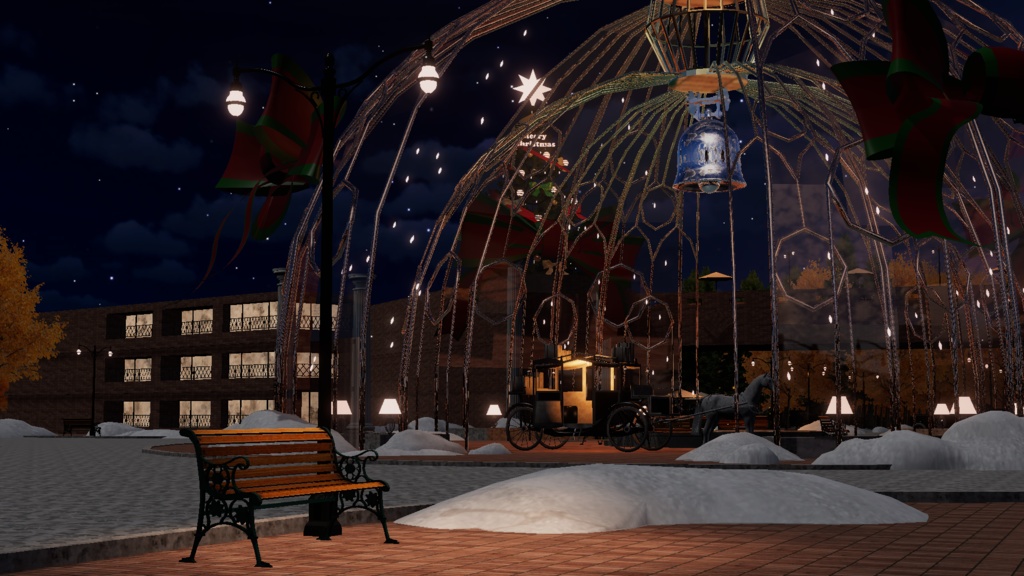 WARUDO(PRO/STANDARD) ENVIRONMENT - W040 BELL TOWER (snow)