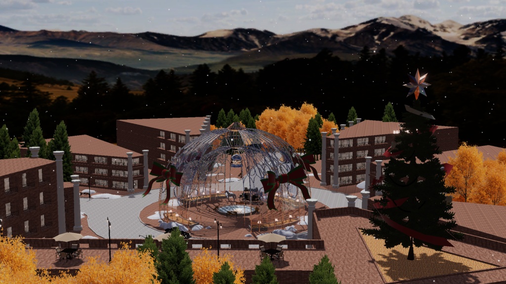 WARUDO(PRO/STANDARD) ENVIRONMENT - W040 BELL TOWER (snow)