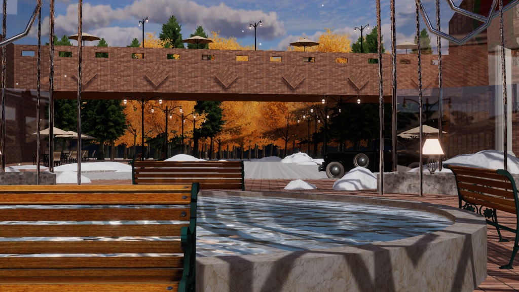 WARUDO(PRO/STANDARD) ENVIRONMENT - W040 BELL TOWER (snow)