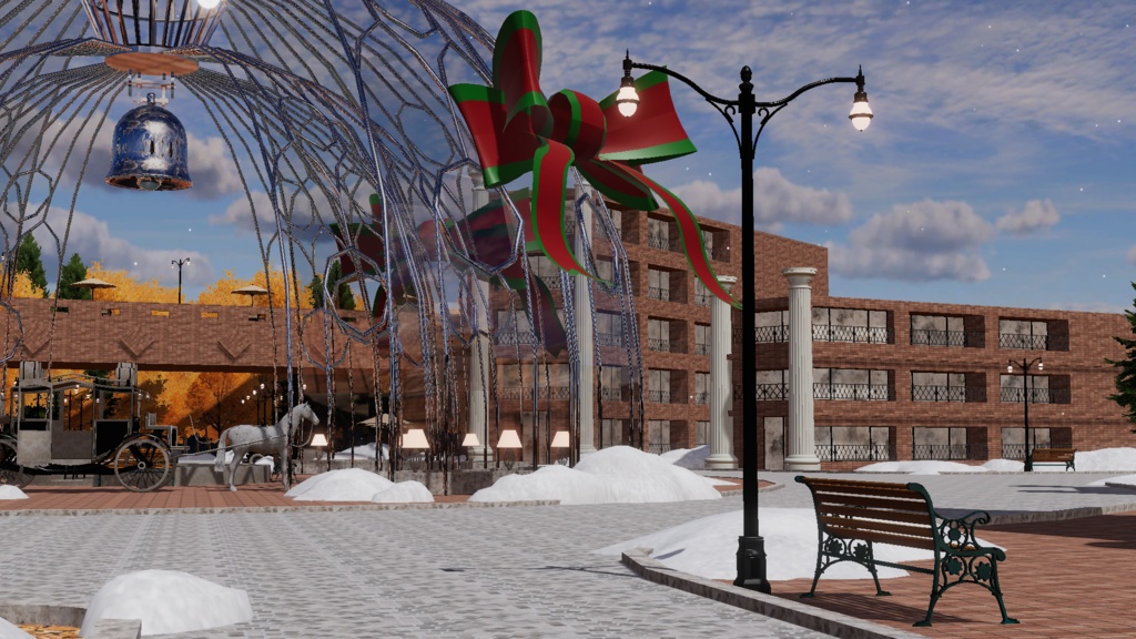 WARUDO(PRO/STANDARD) ENVIRONMENT - W040 BELL TOWER (snow)