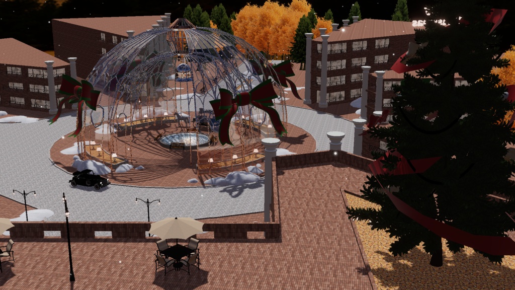 WARUDO(PRO/STANDARD) ENVIRONMENT - W040 BELL TOWER (snow)