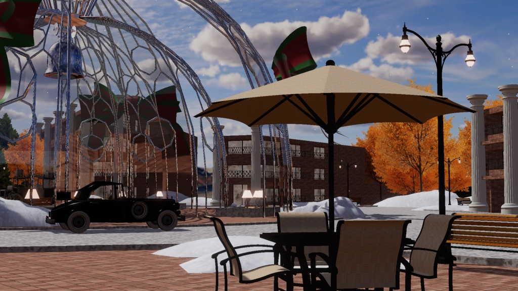 WARUDO(PRO/STANDARD) ENVIRONMENT - W040 BELL TOWER (snow)