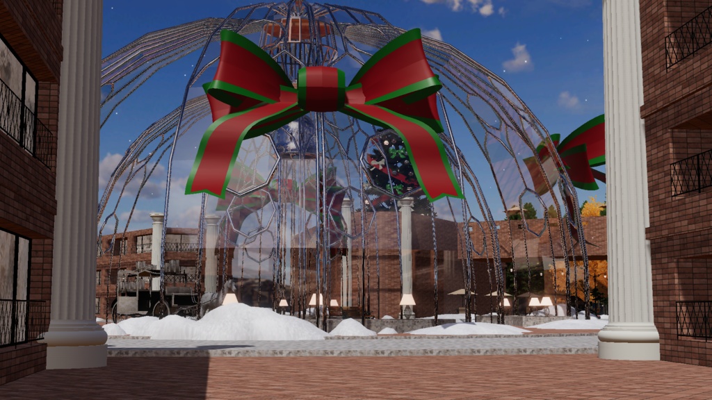 WARUDO(PRO/STANDARD) ENVIRONMENT - W040 BELL TOWER (snow)