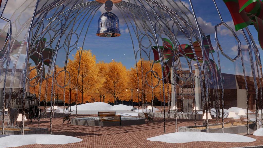 WARUDO(PRO/STANDARD) ENVIRONMENT - W040 BELL TOWER (snow)