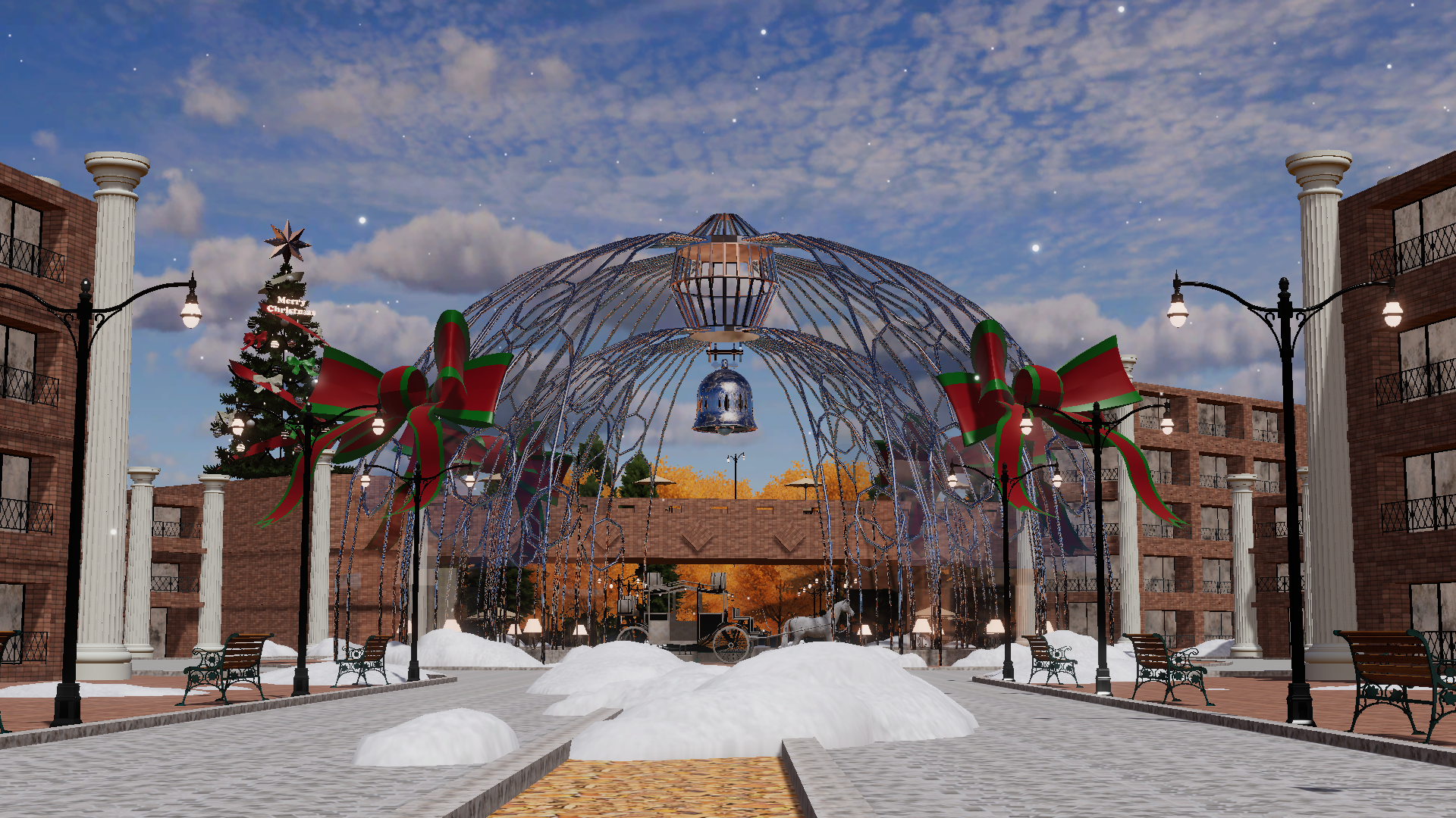 WARUDO(PRO/STANDARD) ENVIRONMENT - W040 BELL TOWER (snow) - [넴D]NAME-D ...