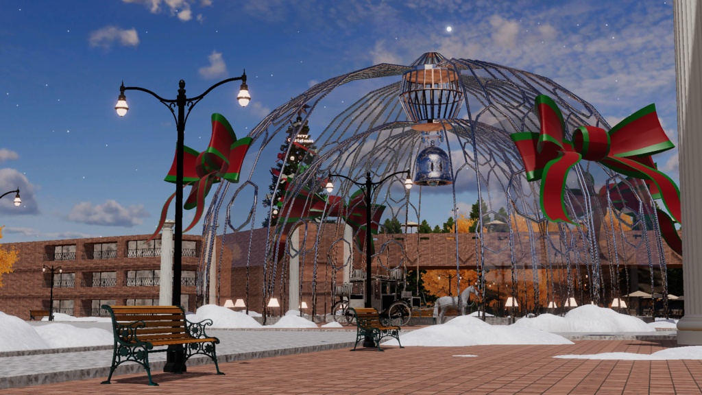 WARUDO(PRO/STANDARD) ENVIRONMENT - W040 BELL TOWER (snow)