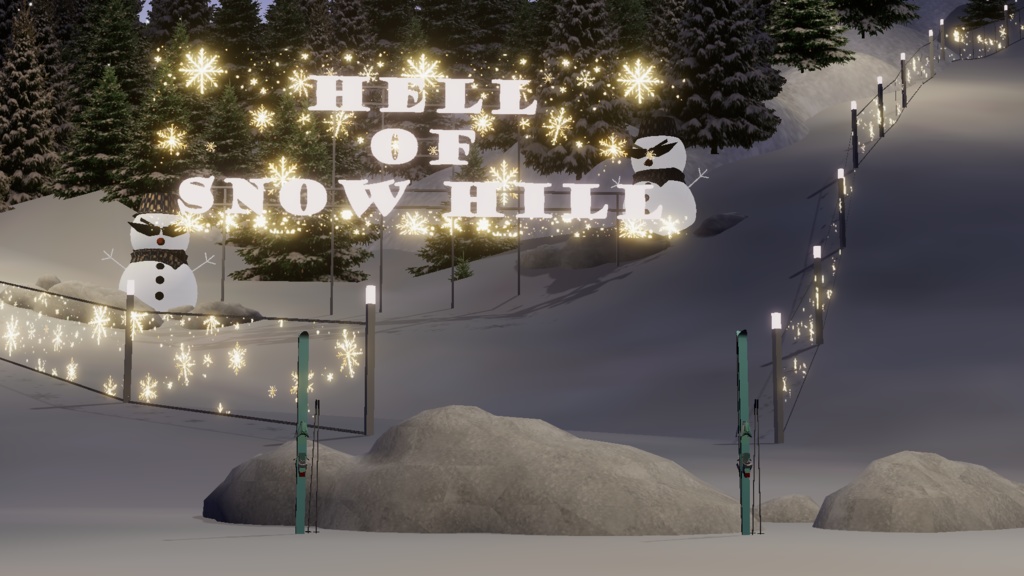 WARUDO(PRO/STANDARD) ENVIRONMENT - W042 SNOW HILL (snow)