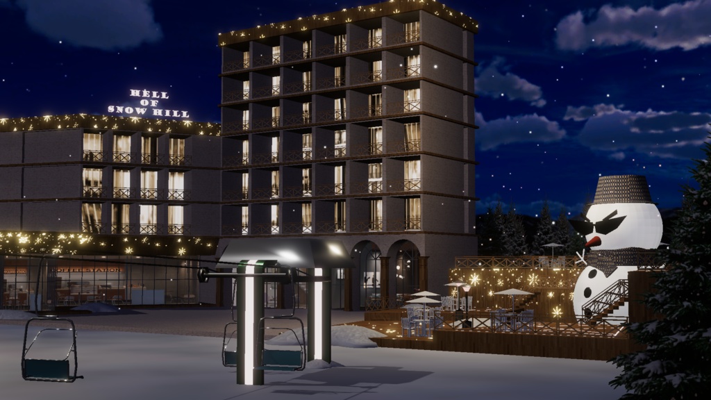 WARUDO(PRO/STANDARD) ENVIRONMENT - W042 SNOW HILL (snow)