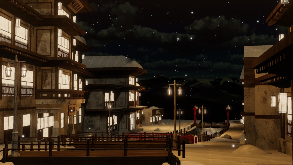 WARUDO(PRO/STANDARD) ENVIRONMENT - W045-JANJAN ONSEN(3in1 pack)