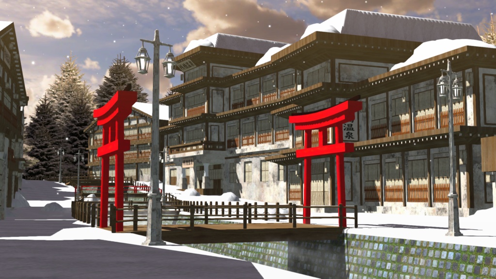 WARUDO(PRO/STANDARD) ENVIRONMENT - W045-JANJAN ONSEN(3in1 pack)