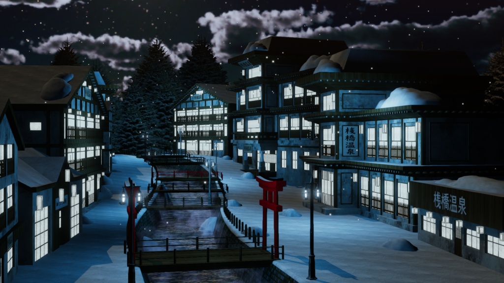 WARUDO(PRO/STANDARD) ENVIRONMENT - W045-JANJAN ONSEN(3in1 pack)