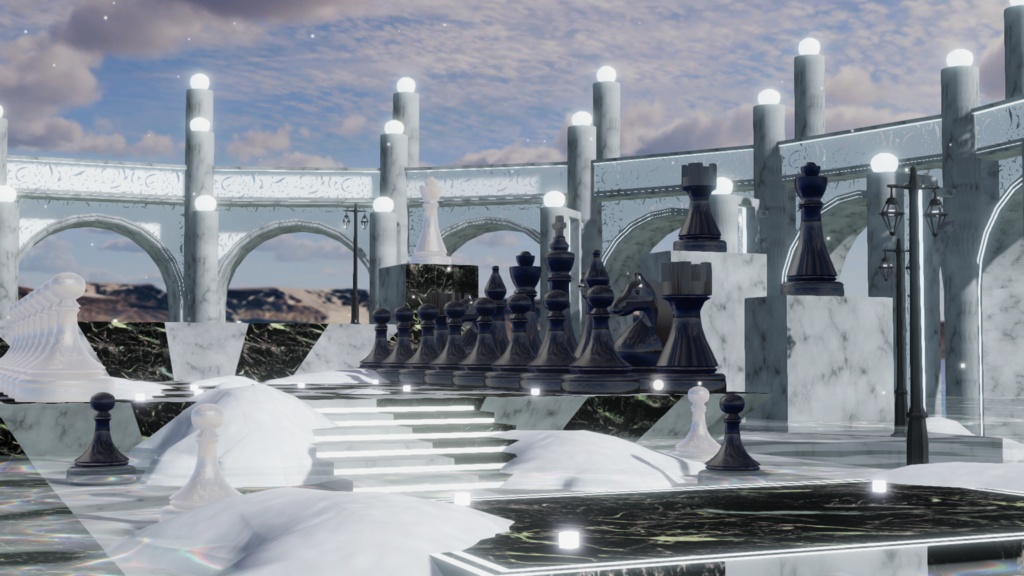 WARUDO(PRO/STANDARD) ENVIRONMENT - W046-CHESS (3in1 pack)