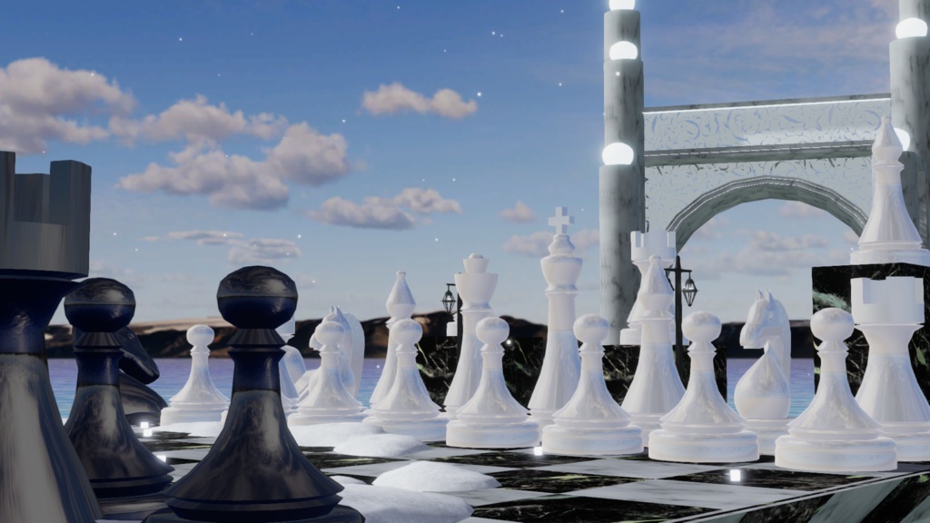 WARUDO(PRO/STANDARD) ENVIRONMENT - W046-CHESS (3in1 pack)