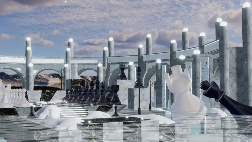 WARUDO(PRO/STANDARD) ENVIRONMENT - W046-CHESS (3in1 pack)