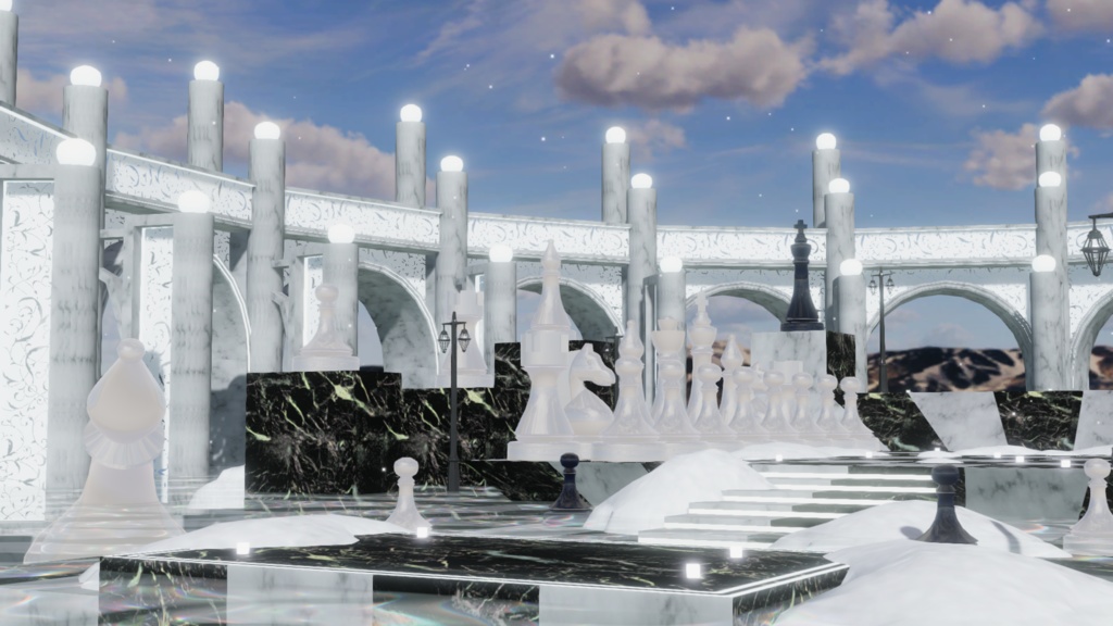 WARUDO(PRO/STANDARD) ENVIRONMENT - W046-CHESS (3in1 pack)